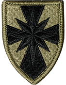 8th Sustainment Command OCP Scorpion Shoulder Patch With Velcro